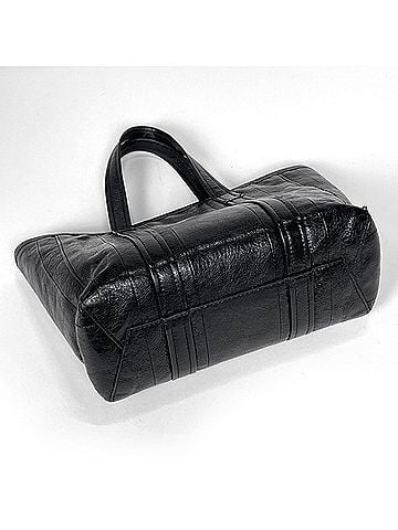 Balenciaga Balenciaga Small East West Bag, 2-Way Handbag, Leather, Black, 671404, Women's (view 2)