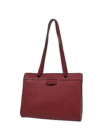 Hermès Hermes HERMES Musot Shoulder Bag Tote Taurillon Clemence Rouge H ?E Women's (view 1)