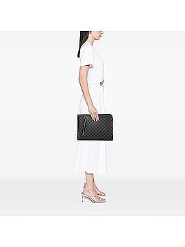 Louis Vuitton Damier Graphite Poche Documents Portfolio (view 2)