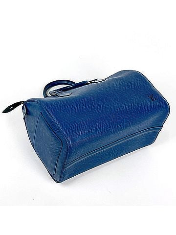 Louis Vuitton Louis Vuitton Speedy 30 Mini Boston Handbag, Epi Leather, Toledo Blue, M43005, Women's (view 2)
