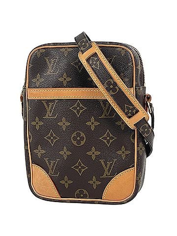 Louis Vuitton Louis Vuitton Danube Crossbody Shoulder Bag, Monogram Brown, M45266, Women's (view 1)