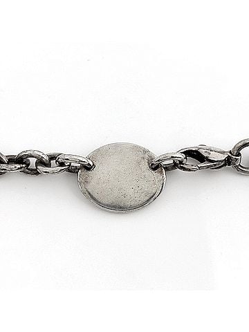 Tiffany & Co. Tiffany &amp; Co. Return to Chain Necklace Oval Tag Choker Sterling Silver 925 Women's (view 2)