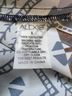 Alexis 100% Polyester Print Blue Black White Romper Size S - photo 9