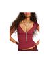 Free People Red Short Sleeve Blouse Size S - photo 1
