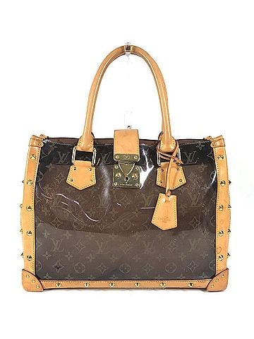 Louis Vuitton LOUIS VUITTON M92504 Monogram Neo Cabas Ambre MM Shoulder Bag Tote Beach Vinyl Natural Leather Women's Brown (view 1)