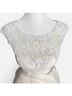 Sherri Hill 100% Polyester Solid Ivory Cocktail Dress Size 0 - photo 4