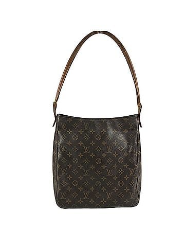 Louis Vuitton LOUIS VUITTON M51145 Monogram Looping GM Bag, Handbag, Shoulder Canvas, Men's, Women's, Brown (view 1)