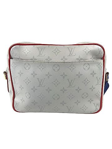 Louis Vuitton LOUIS VUITTON M45583 Monogram NBA Collaboration Nile Messenger PM Bag, Crossbody Shoulder Canvas, Men's/Women's, White (view 2)