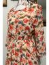 Mimi Chica 100% Polyester Floral Orange Cocktail Dress Size S - photo 12
