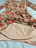 Mimi Chica 100% Polyester Floral Orange Cocktail Dress Size S - photo 8