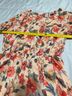 Mimi Chica 100% Polyester Floral Orange Cocktail Dress Size S - photo 9