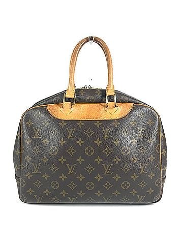 Louis Vuitton LOUIS VUITTON M47270 Monogram Deauville Bag Tote Mini Boston Handbag Canvas Men's Women's Brown (view 2)