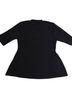 Maeve Black 3/4 Sleeve Top Size XL - photo 2