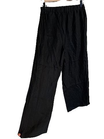 Tahari Wide Leg Linen Pants (view 2)