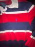 Polo Stripes Red Blue White Long Sleeve Button-Down Shirt Size XL - photo 3