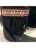 Ellie Aztec Or Tribal Print Black Sandals Size 7 - photo 5