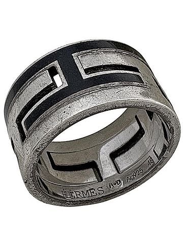 Hermès Hermes Move H Ring, Sterling Silver 925, Women's Ring (view 1)