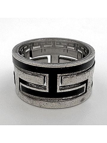 Hermès Hermes Move H Ring, Sterling Silver 925, Women's Ring (view 2)