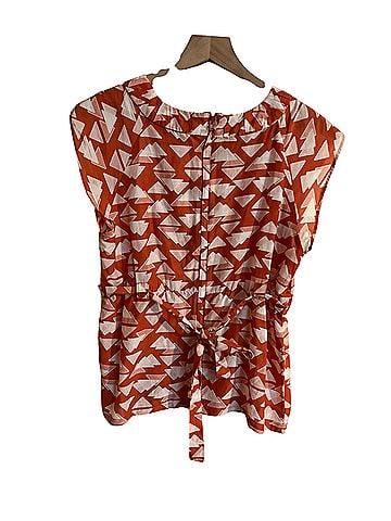Tulle Short Sleeve Blouse (view 2)