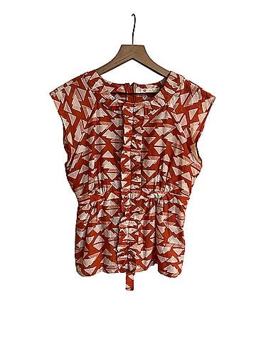 Tulle Short Sleeve Blouse (view 1)
