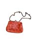 Margot Orange Leather Clutch One size - photo 1