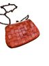 Margot Orange Leather Clutch One size - photo 2