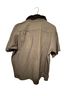 Theory Brown Short Sleeve Button-Down Shirt Size M - photo 2
