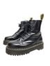 Dr. Martens 100% Leather Solid Black Boots Size 8 - photo 1