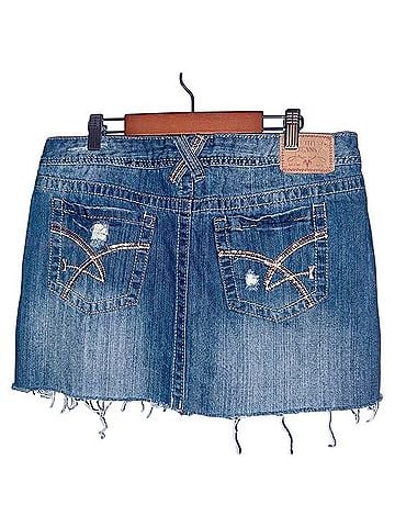 Amethyst Jeans Denim Skirt (view 2)