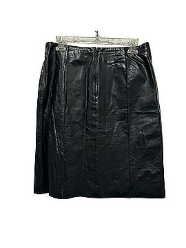 United Colors Of Benetton Leather Skirt (view 2)