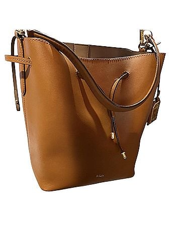 Ralph Lauren Leather Bucket Bag (view 2)