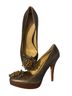 Coach Gray Heels Size 7 1/2 - photo 1