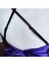 Taboo 100% Polyester Print Blue Purple Black Cocktail Dress Size 10 - photo 10