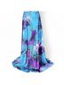 Taboo 100% Polyester Print Blue Purple Black Cocktail Dress Size 10 - photo 6