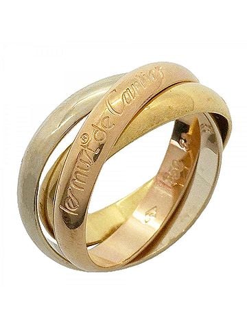 Cartier Cartier Trinity Classic Ring, available in 18K Yellow Gold (KYG), White (18KWG), and Pink (18KPG), size #52 (Women's). (view 1)