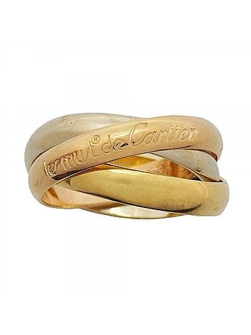 Cartier Cartier Trinity Classic Ring, available in 18K Yellow Gold (KYG), White (18KWG), and Pink (18KPG), size #52 (Women's). (view 2)