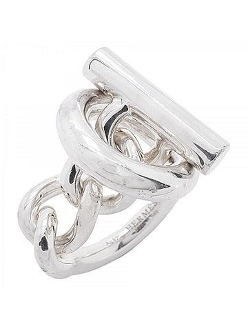 Hermès Hermes Croisette Ring, Sterling Silver 925, Women's (view 1)