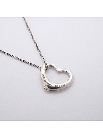 Tiffany & Co. Tiffany &amp; Co. Heart Necklace, Sterling Silver 925, Women's (view 2)