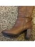 Ugg 100% Leather Brown Boots Size 5 1/2 - photo 4