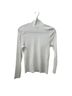 Quince Solid White Long Sleeve Top Size M - photo 1