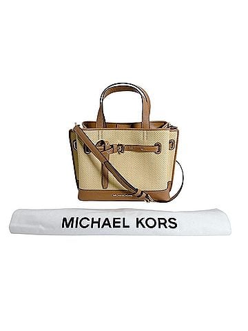 Michael Kors Michael Kors handbag/shoulder bag, polyurethane, 35T2GU5S1W1214, brown. (view 1)