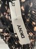 DKNY Floral Black Multi Color Cocktail Dress Size 4 - photo 3