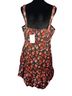 Sugarlips Floral Black Red Pink Casual Dress Size L - photo 2