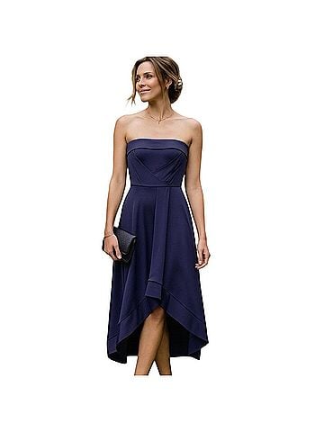 Shoshanna Shoshanna Midnight Estella  Cocktail Dress (view 1)