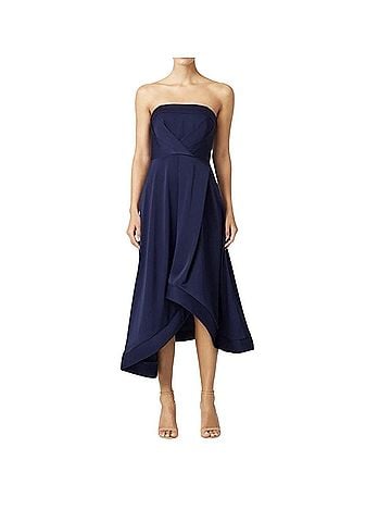 Shoshanna Shoshanna Midnight Estella  Cocktail Dress (view 2)