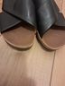 FitFlop 100% Leather Black Tan Sandals Size 10 - photo 7