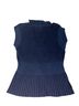 Sweater Project Stripes Blue Sweater Vest Size L - photo 2
