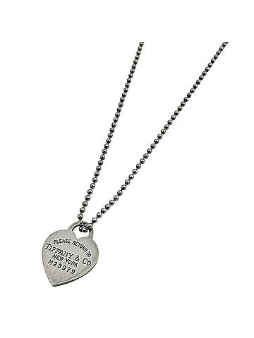 Tiffany & Co. Tiffany &amp; Co. Return to Necklace Long Heart Tag Sterling Silver 925 Women's (view 1)