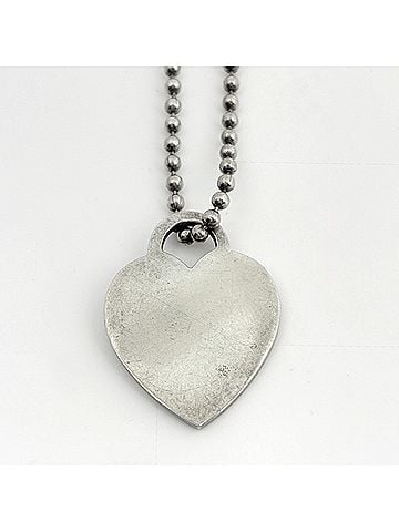 Tiffany & Co. Tiffany &amp; Co. Return to Necklace Long Heart Tag Sterling Silver 925 Women's (view 2)