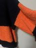 Vince Camuto 100% Polyester Color Block Black Orange White Pullover Sweater Size XL - photo 3